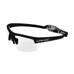 Okulary Unihoc Energy Junior Black/Silver
