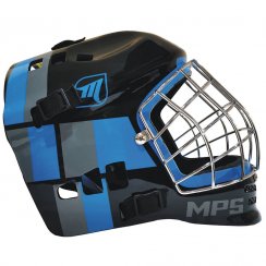 MPS Black/Blue Metal helmet