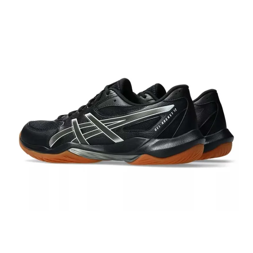 Asics Gel-Rocket 12 Black/Gun Metal - Size (EU): 42,5