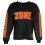 Zone Sweater Upgrade Super Wide Fit Black/Lava Orange