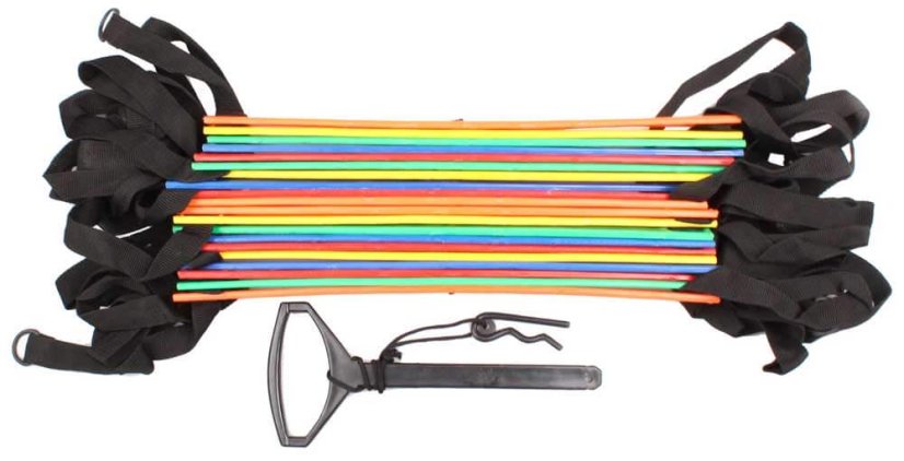 Merco Multicolour agility ladder 8 m