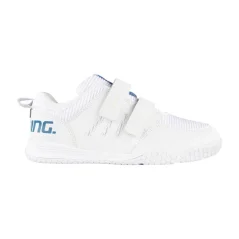 Salming Rival 2 Kid Velcro White/Blue