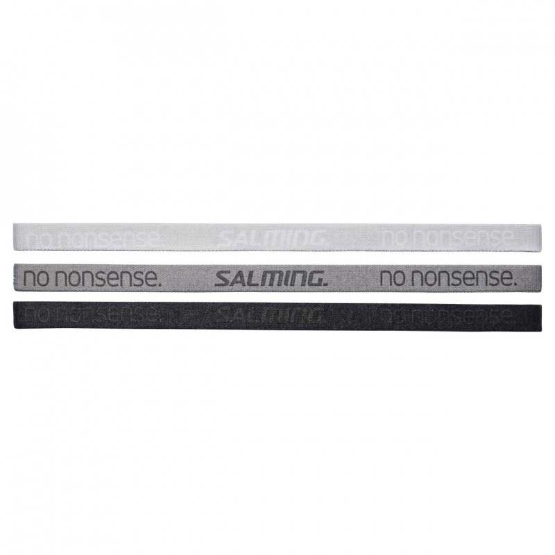 Salming Hairband 3-Pack Grey/Black