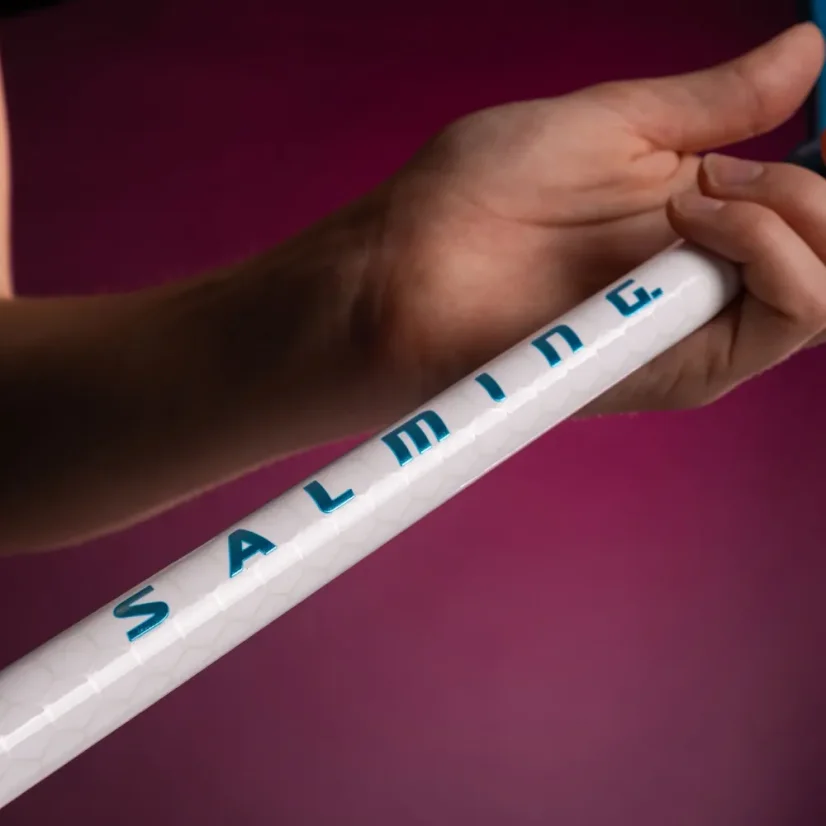 Salming P-series Carbon Pro Shaft 29 White/Blue JR