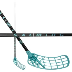 Salming Trident Q-series Aero 29 Black/Laguna Blue