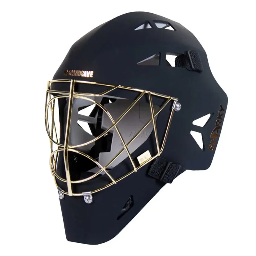 Blindsave Sharky Black&Gold Goalie Mask