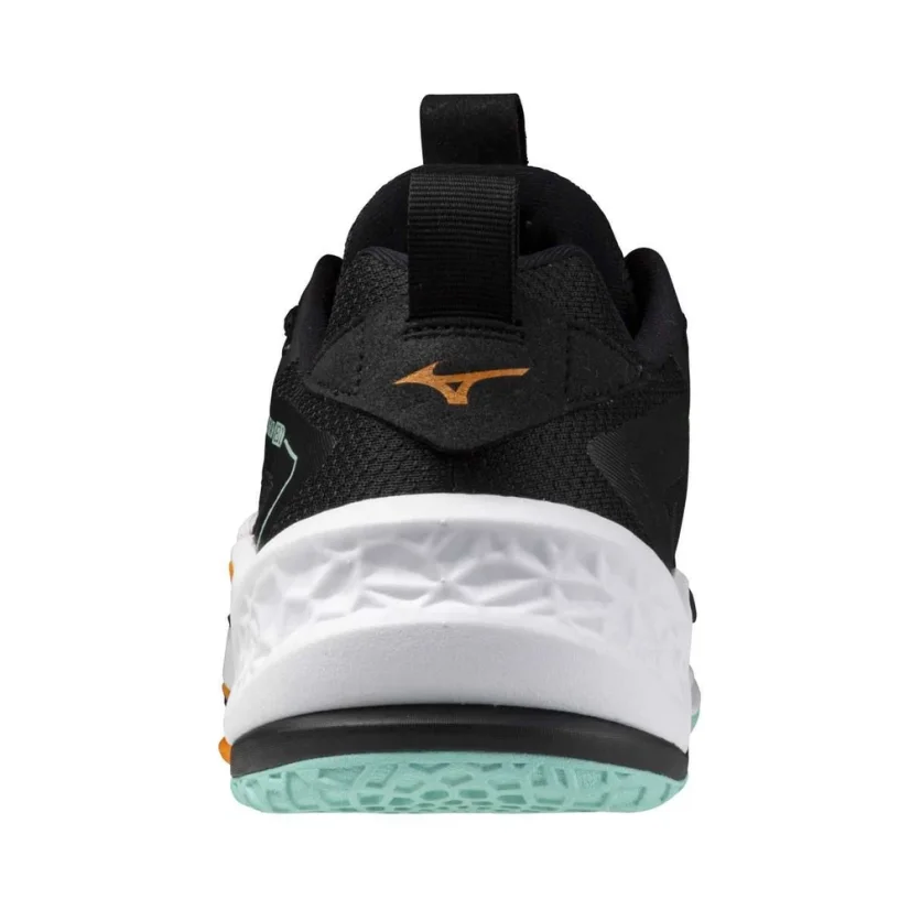 Mizuno Wave Stealth Neo 2 Black/Tangelo/Ice Green