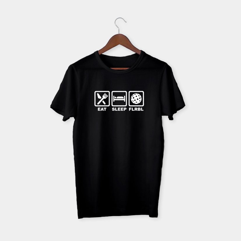 FLRBL ESF Black dámske tričko