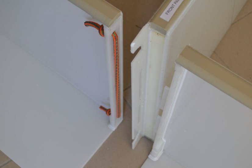 Band do unihokeja Rosco Double Splitter Set Plus IFF 40x20 - Kolor: czarny