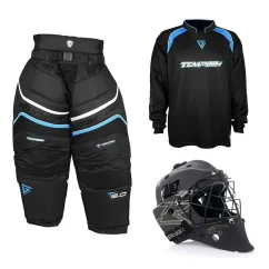 Tempish Sixth Sense T3.0 Black Mask Goalie Set