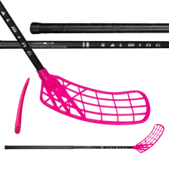 Salming Trident Q-series Carbon Pro 2.0 RD 27 Oval Black/Silver
