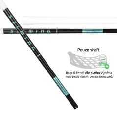 Salming Q-series Carbon Lite Shaft 29 Black/Laguna Blue