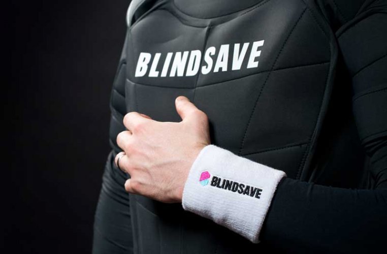 BlindSave Wristband White