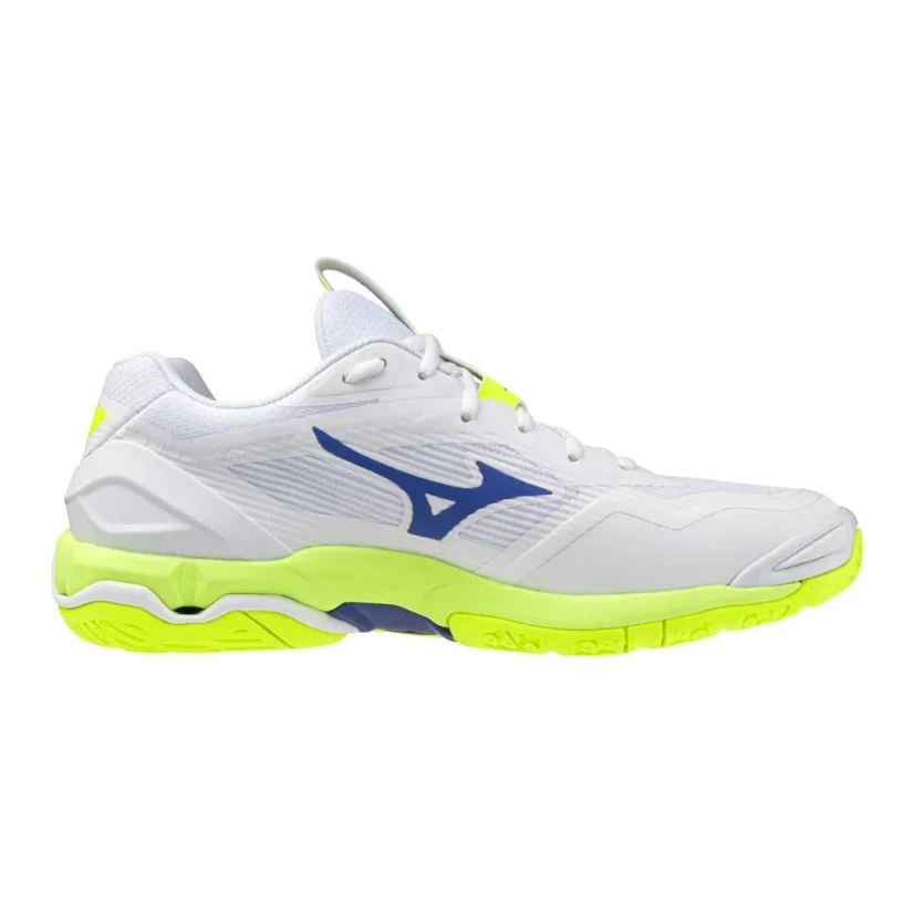 Mizuno Wave Stealth 6 White/Lightning Yellow/Dazzlin