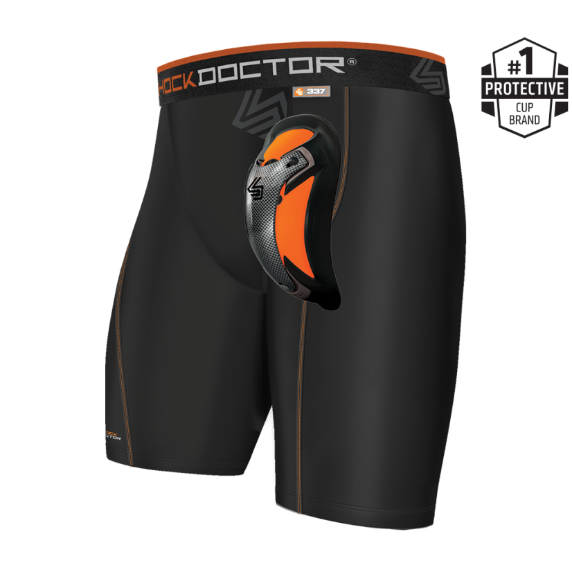 Spodenki kompresyjne Shock Doctor Ultra Pro w/ Carbon Flex Cup 337