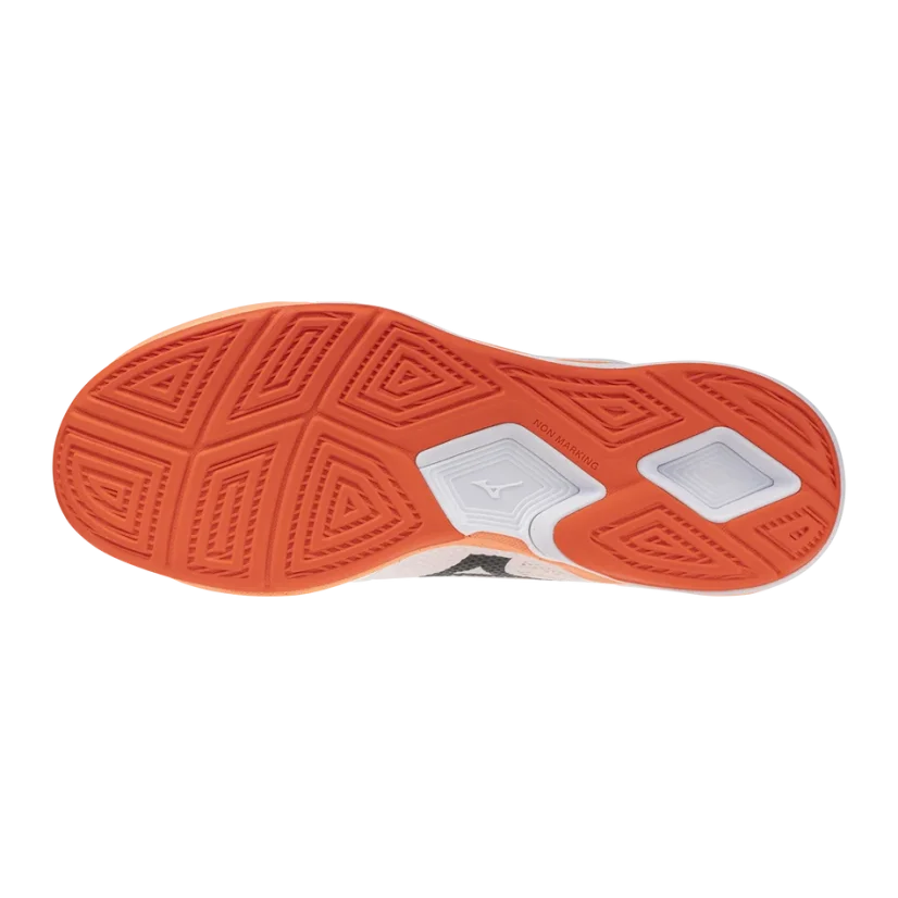Mizuno Wave Stealth PRO White/black/flamingo Coral