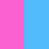 Bubble Pink/Baby Blue