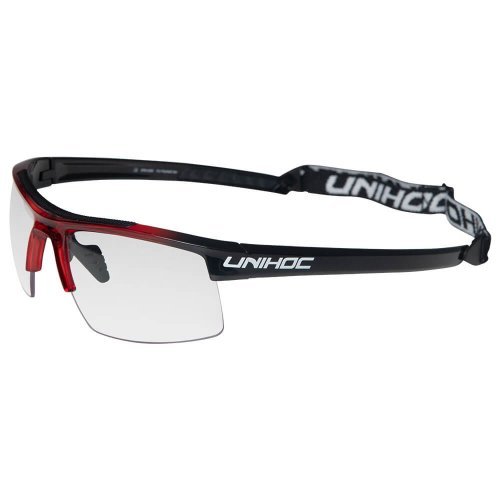 Unihoc Energy Junior Crystal Red/Black ochranné okuliare