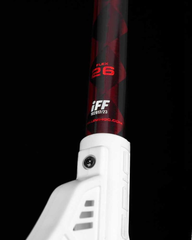 Unihoc Epic Carbskin FL 26 Radiant Red