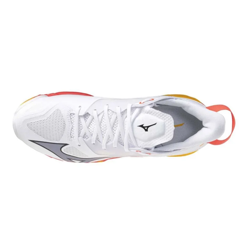 Mizuno Wave Mirage 5 White/Fiery Coral 2/Citrus