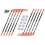 Set Accufli AirTek IFF Orange (10 hokejek)
