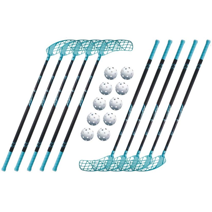 Set Accufli AirTek A100 Teal (10 hokejek)