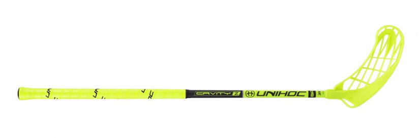 Unihoc Cavity Z 32 - Délka hokejky: 80 cm, Zahnutí čepele: Levá (levá ruka dole)