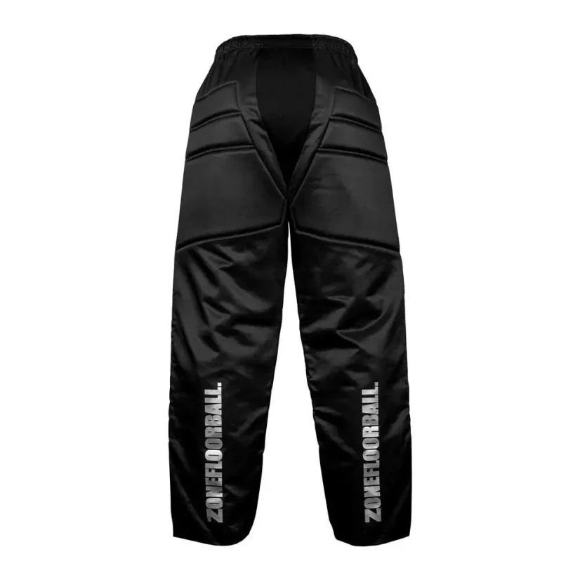 Zone Intro Black/Sliver goalie pants