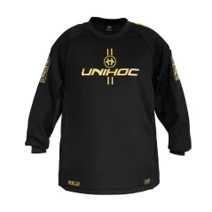 Unihoc Alpha Evolab Gold goalie jersey