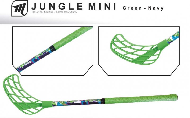 Set MPS Jungle Mini Green/Navy (12 hokejok)