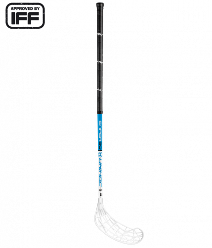 Unihoc Sniper 30 White/Blue - Dĺžka hokejky: 96 cm, Zahnutie čepele: Pravá (pravá ruka dole)