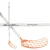 Exel E-Fast 2.9 Round White/Orange