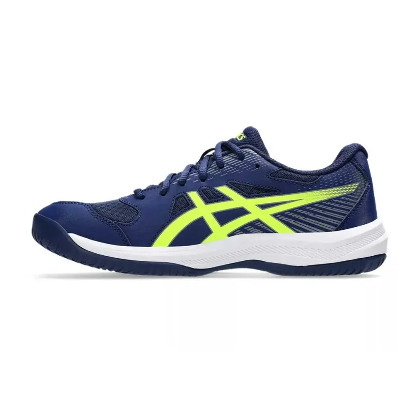 Asics Upcourt 6 Blue Expanse/Safety Yellow