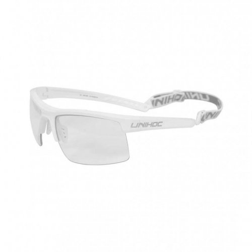 Unihoc Energy Senior White/Silver Eyewear