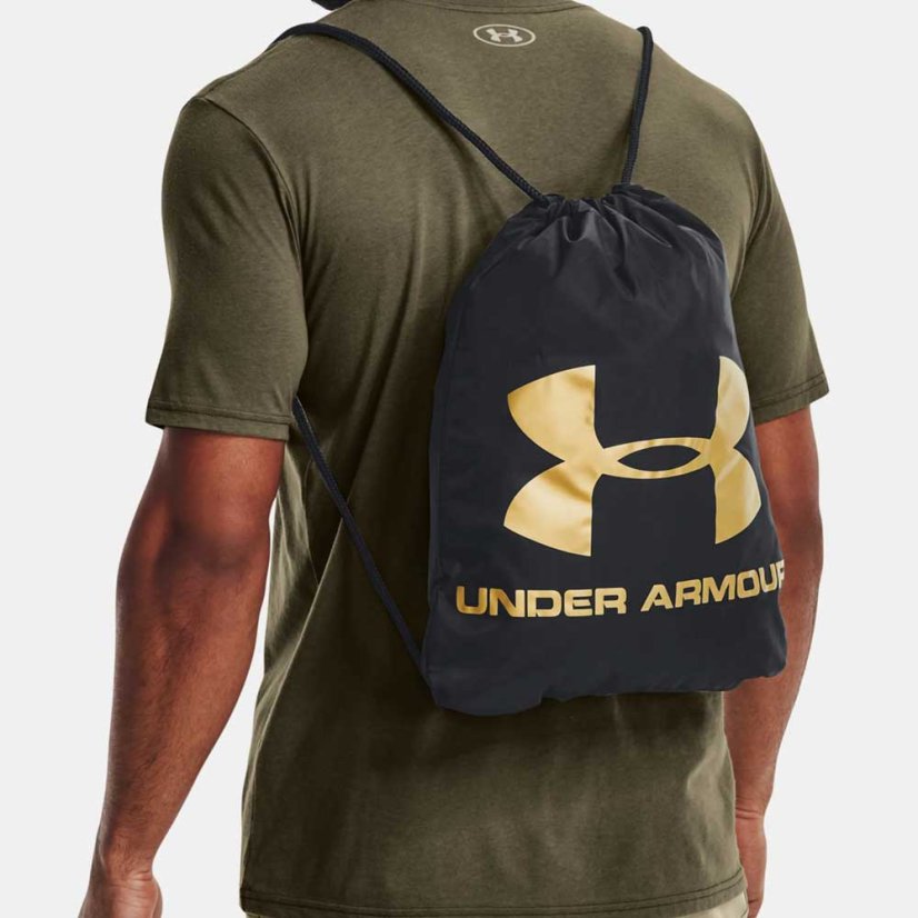 Under Armour UA Ozsee Sackpack Black/Gold