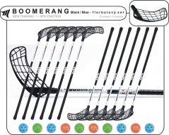 Set MPS Boomerang Black/Blue (12 sticks)