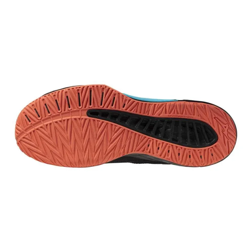 Mizuno Thunder Blade Z Black/Neon Flame/Peacock Blue