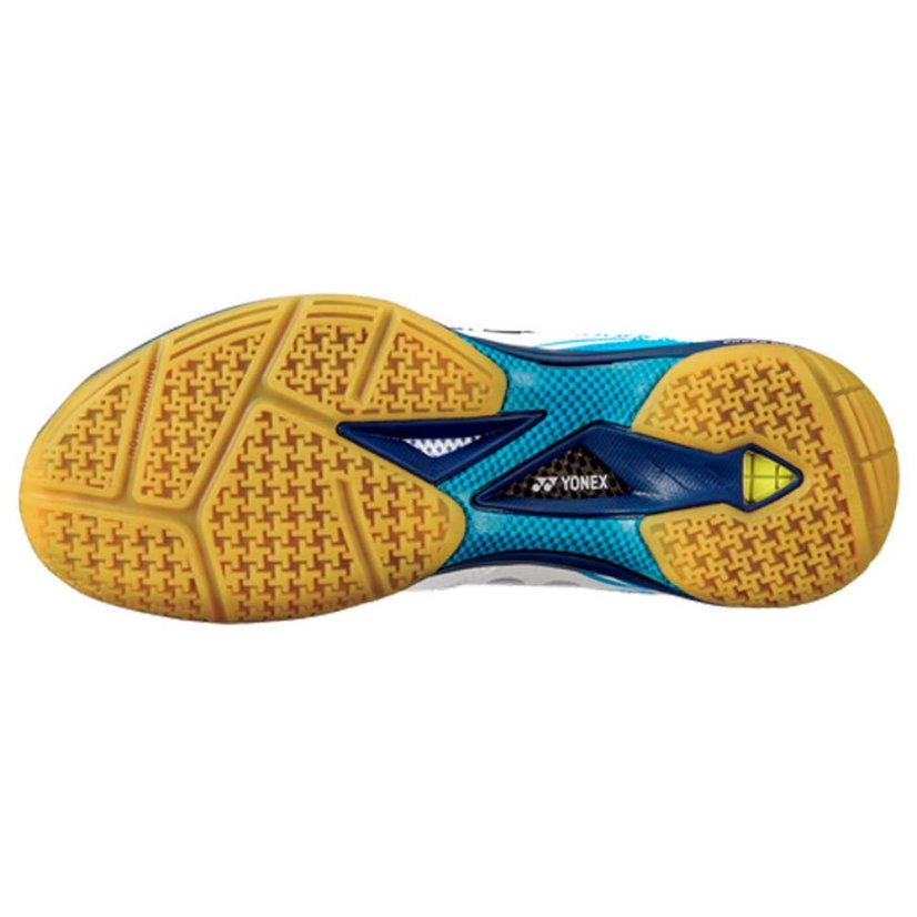Yonex Power Cushion 65 Z White/Blue | Florbal4u.com