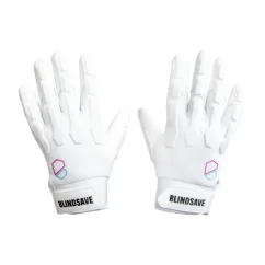 Blindsave Legacy White Padded Gloves