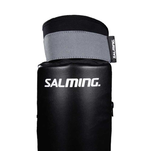 Salming E-Series Black/Grey Kneepads - Velikost: M