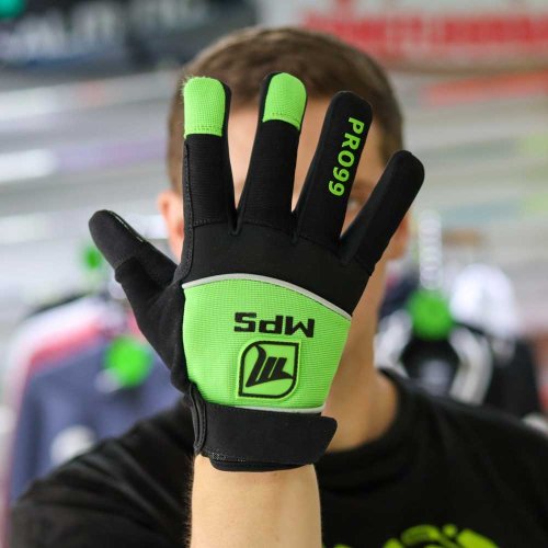 MPS Green Goalie Gloves