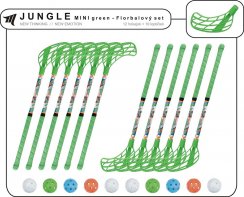 Set MPS Jungle Mini Green (12 sticks)
