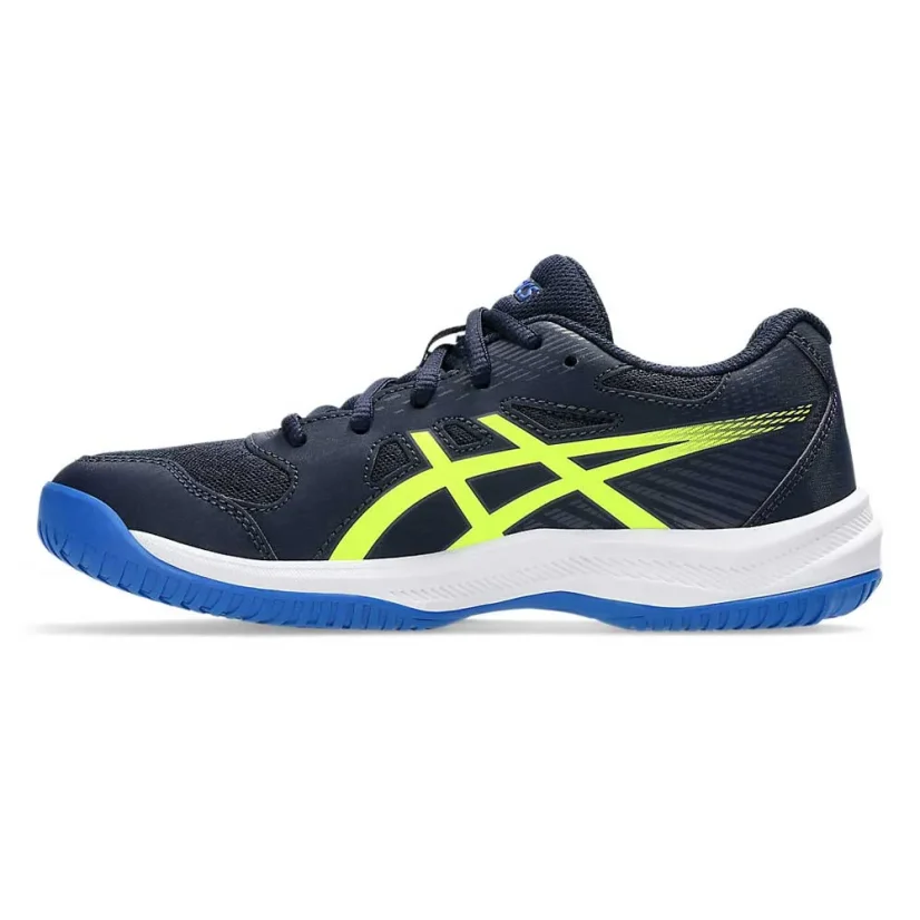 Asics Upcourt 6 GS Midnight/Safety Yellow - Size (EU): 39