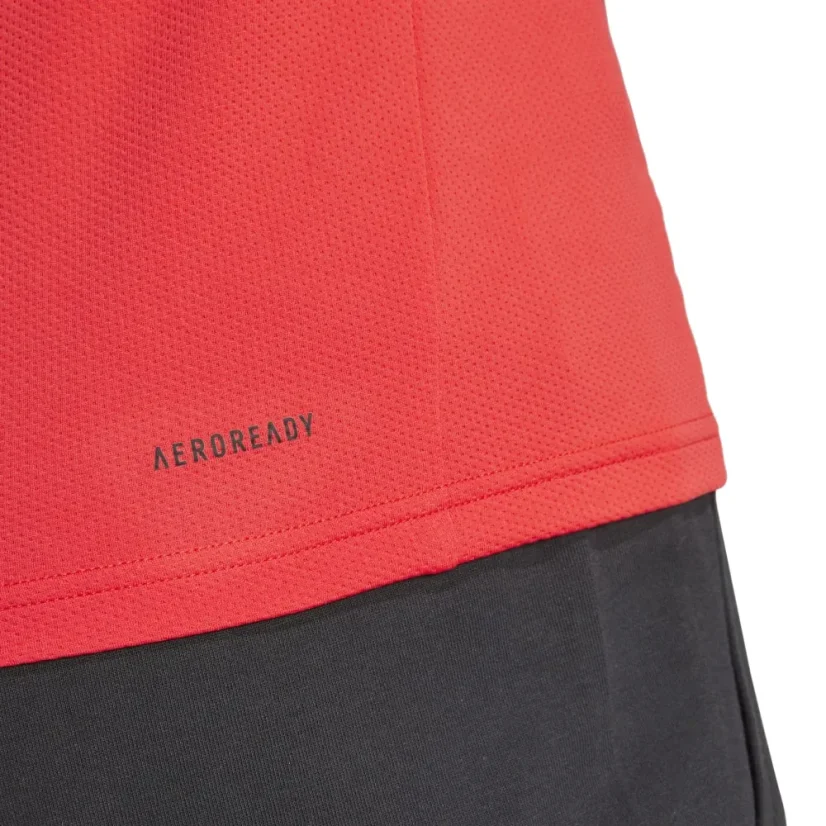 Adidas Base Tee Red - Rozmiar: XXL