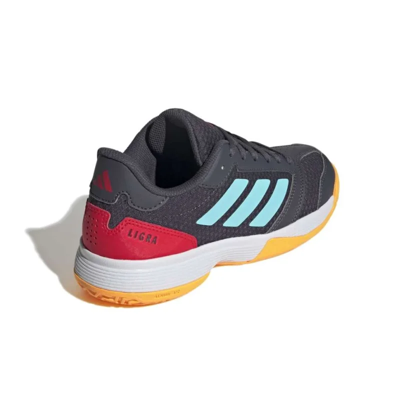 Adidas Ligra 8 Kids Auon/Flaaqu/Selure - Velikost (EU): 38