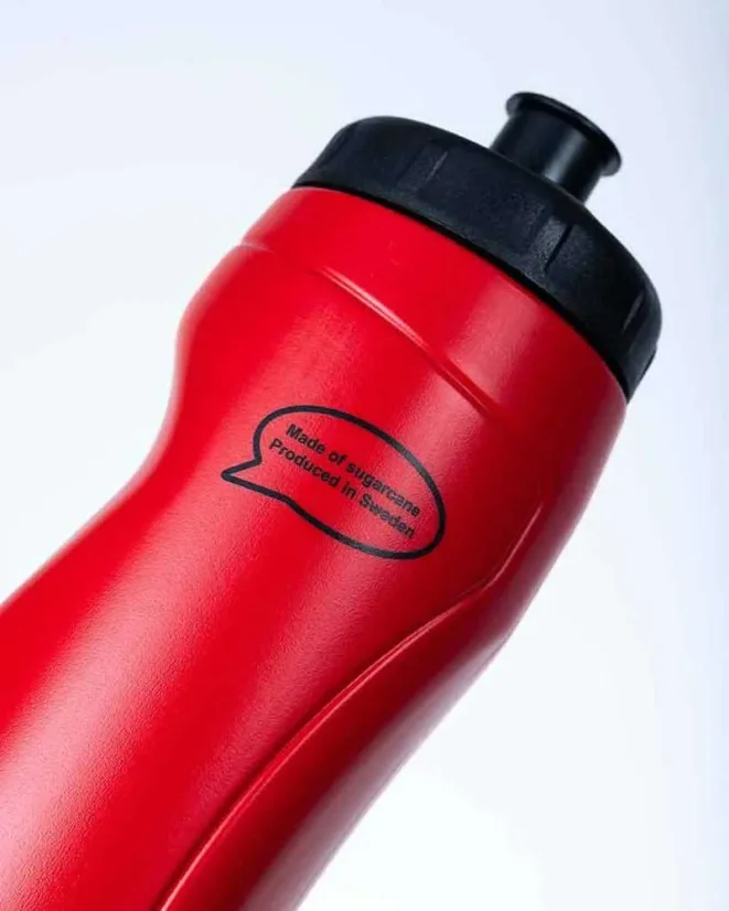 Unihoc Water Bottle Eco Red 0.9L