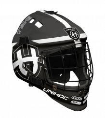 Unihoc Shield Black/White brankárska maska