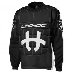 Unihoc Shield SR Black/White brankársky dres