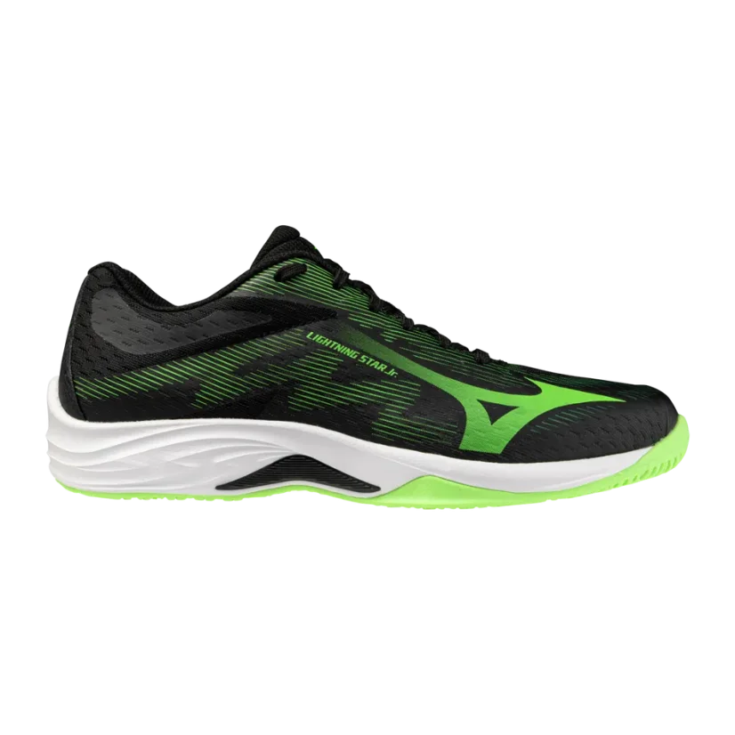 Mizuno Lightning Star JR Black/Jade Lime/Mandarin Orange
