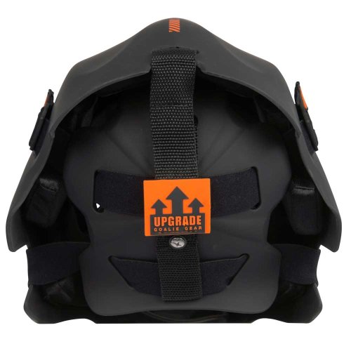 Zone Upgrade Cat Eye Cage Black/Lava Orange Goalie Helmet